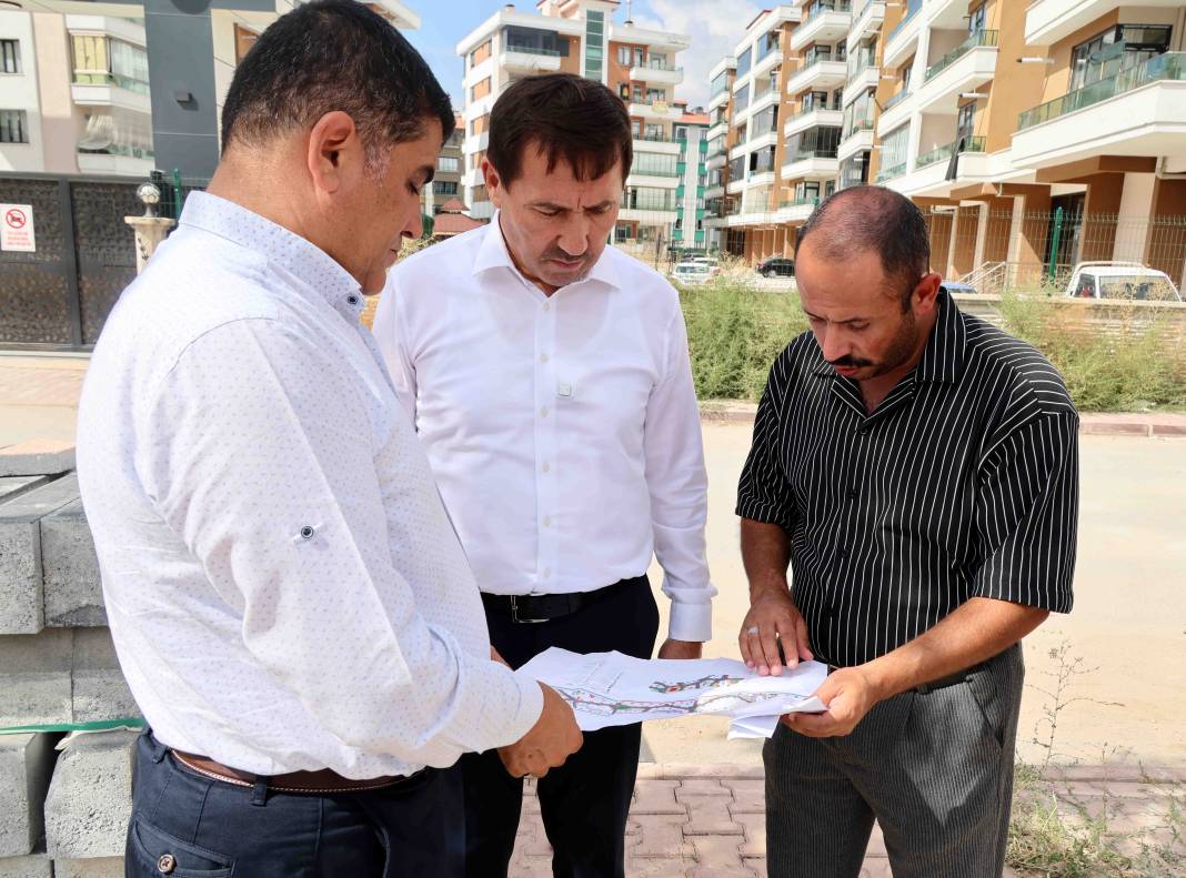 Karatay'da yeşil alanlarda son durum ne? Başkan Kılca açıkladı... 1